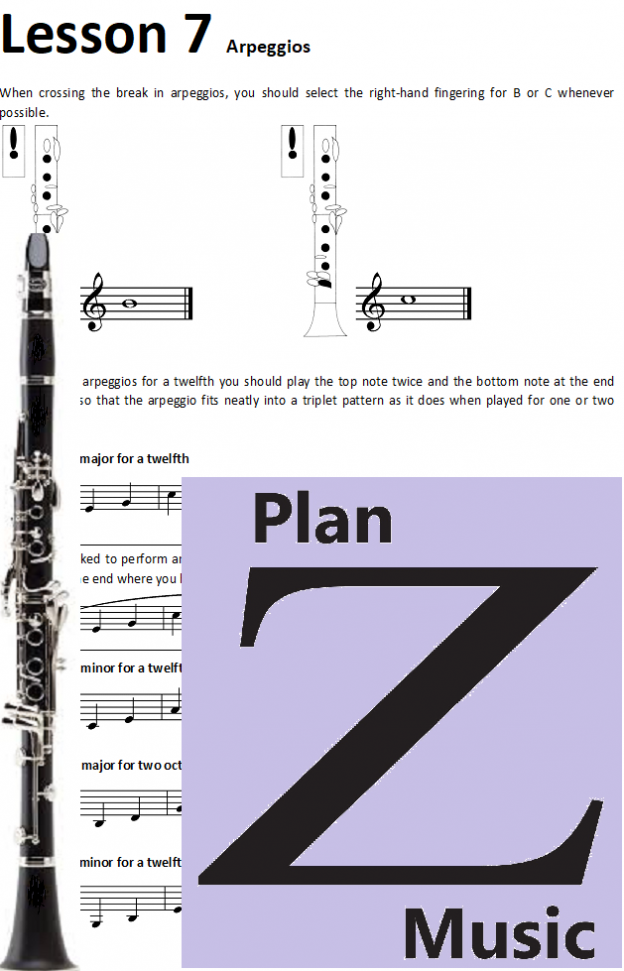 Lesson 07 Arpeggios Plan Z Music