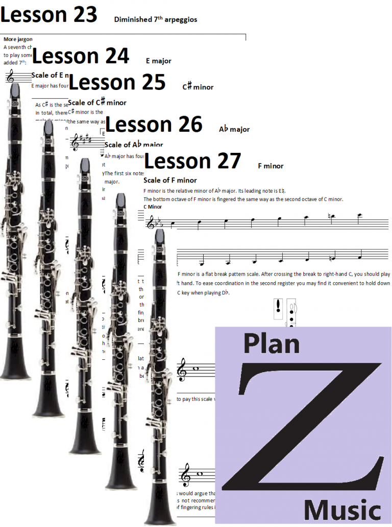 Grade 5 Bundle PZM Scales Plan Z Music