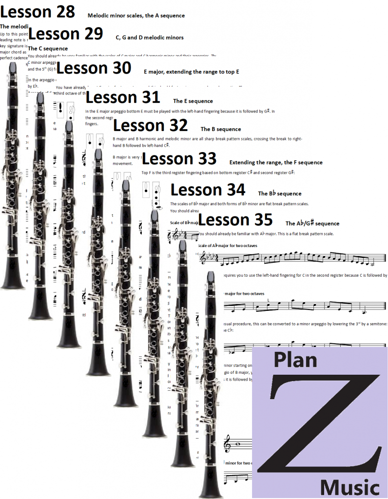 Grade 6 Bundle PZM Scales Plan Z Music